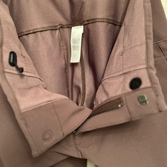 Mountain Hardwear Ladies Size 8 Brown Water Resistant Shell Pants - Picture 9 of 14